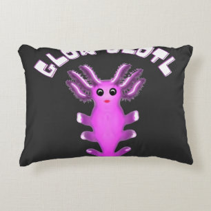 Luminair Sterrenstelsel Axolotl Digitale Kunst Accent Kussen