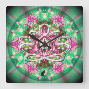 Luminair Zen Lotus Klok