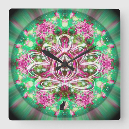 Luminair Zen Lotus Klok (Voorkant)
