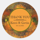 "Luminaries" (Herfst Vrijgezellenfeest) Stickers (Voorkant)