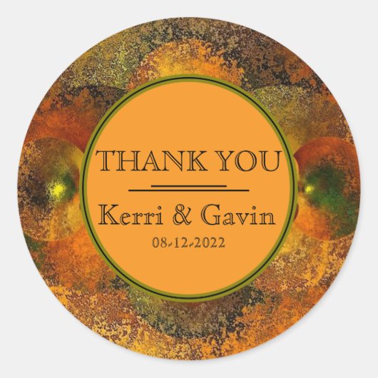 "Luminaries" (Herfst Vrijgezellenfeest) Stickers (Voorkant)