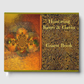 "Luminaries" (Herfst) Wedding Guest Book Gastenboek (Voorkant)