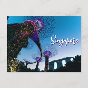 Luminescent Giants - Supertree Grove bij Twilight Briefkaart