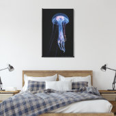 Luminescent Jellyfish Canvas Afdruk (Insitu (Slaapkamer))
