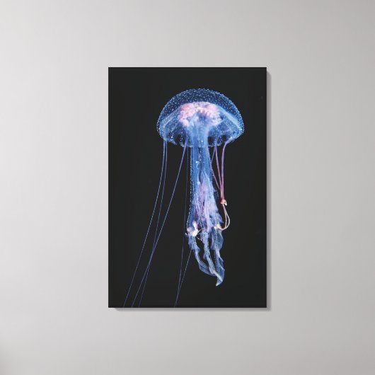 Luminescent Jellyfish Canvas Afdruk (Voorkant)