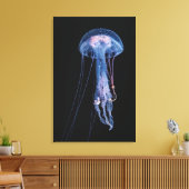 Luminescent Jellyfish Canvas Afdruk (Insitu (Woonkamer))