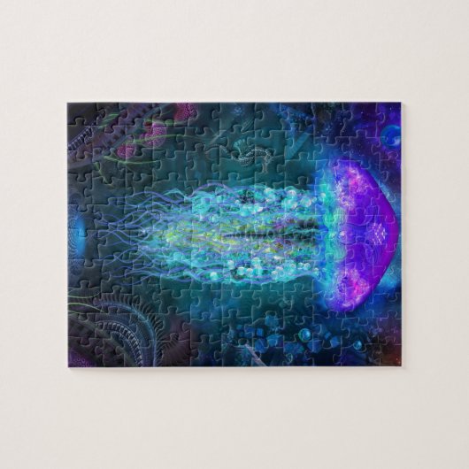Luminescent Jellyfish Legpuzzel (Horizontaal)