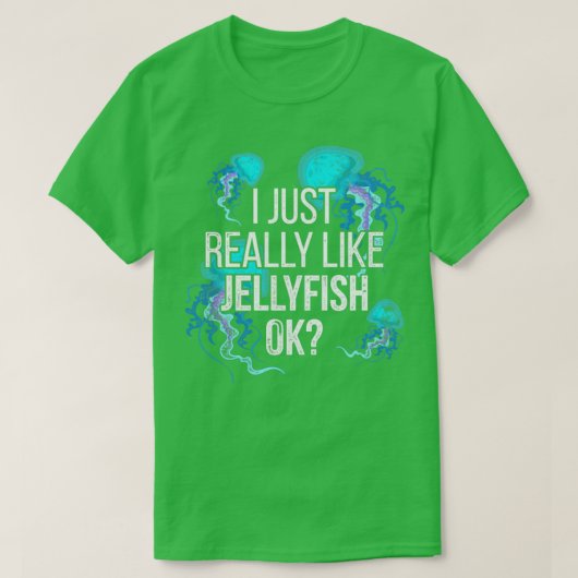 Luminescent Jellyfish T-shirt (Design voorkant)