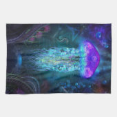 Luminescent Jellyfish Theedoek (Horizontaal)