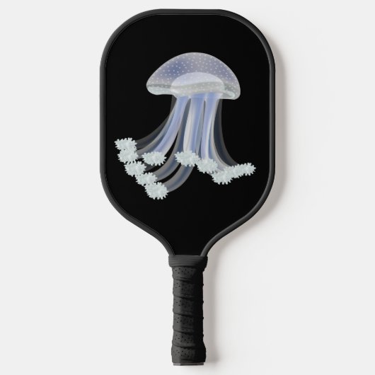 Luminescent Moon Jellyfish Pickleball Paddle (Voorkant)