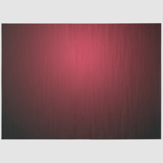 Luminescent Red Gradient Ombre Tissuepapier (Voorkant)