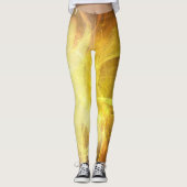 Luminescent Resilience Gold Leggings (Voorkant)