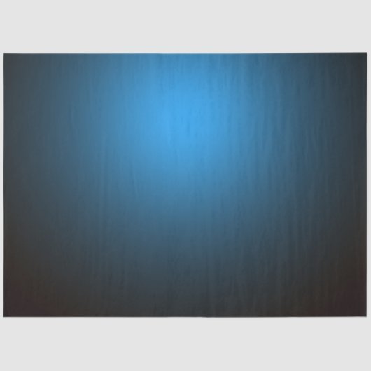 Luminescent Royal Blue Gradient Ombre Tissuepapier (Voorkant)