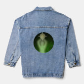 Luminescente veerkracht Groen Denim Jacket (Achterkant)