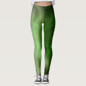 Luminescente veerkracht Groen Leggings (Voorkant)