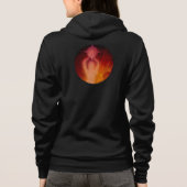 Luminescente veerkracht Roze Hoodie (Achterkant)