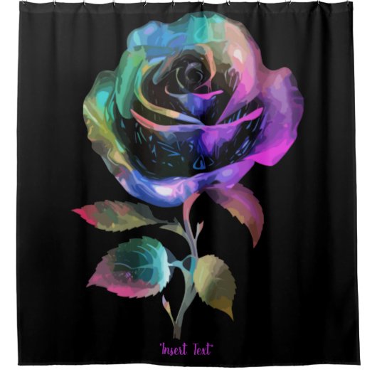 Luminescentie Douchegordijn (Voorkant)