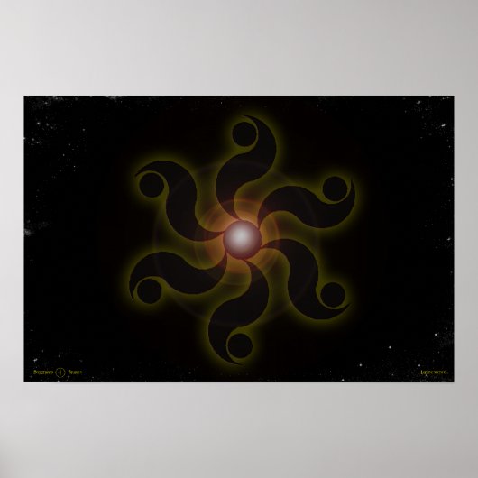 Luminescentie Poster (Voorkant)