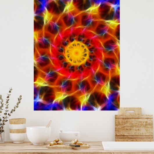 Luminescentie Poster (Keuken)