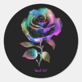 Luminescentie Ronde Sticker (Voorkant)