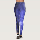 Luminescentie veerkracht blauw leggings (Achterkant)