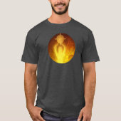 Luminescentie veerkracht Oranje T-shirt (Voorkant)