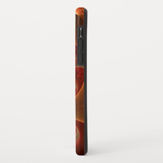 Lumineus abstract modern fractal Art Monogram Case-Mate iPhone Case (Achterkant/links)