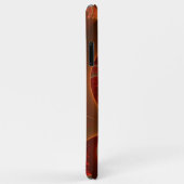 Lumineus abstract modern oranje fractal Case-Mate iPhone case (Achterkant/rechts)