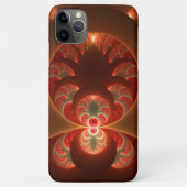 Lumineus abstract modern oranje fractal Case-Mate iPhone case (Achterkant)