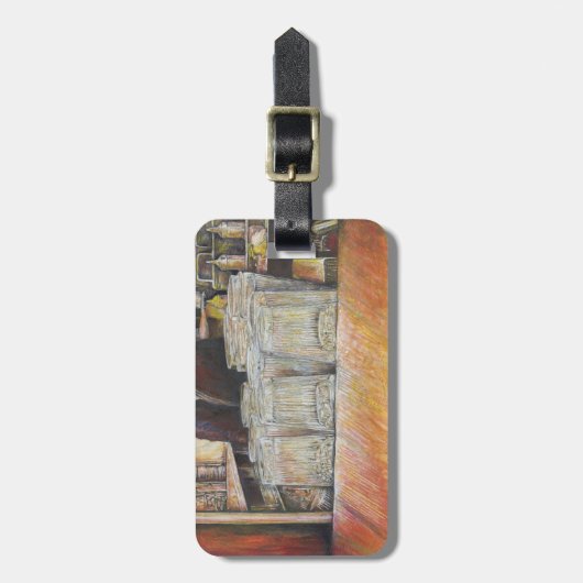 Lumineus equivalent van passieve bewegingen bagagelabel (Voorkant verticaal)