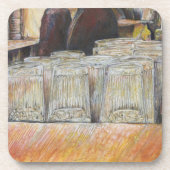 Lumineus equivalent van passieve bewegingen bier onderzetter (Voorkant)