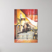 Lumineus equivalent van passieve bewegingen canvas afdruk (Voorkant)