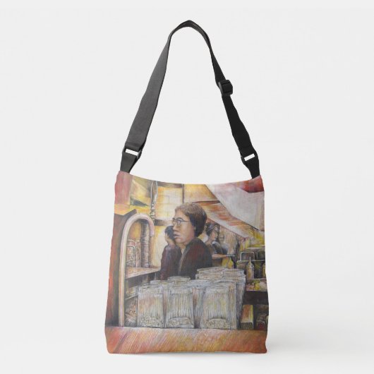 Lumineus equivalent van passieve bewegingen crossbody tas (Voorkant)