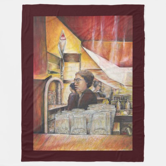 Lumineus equivalent van passieve bewegingen fleece deken (Voorkant)