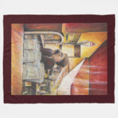 Lumineus equivalent van passieve bewegingen fleece deken (Voorkant (Horizontaal))