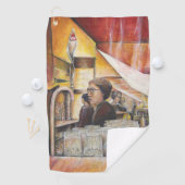 Lumineus equivalent van passieve bewegingen golfhanddoek (Insitu)