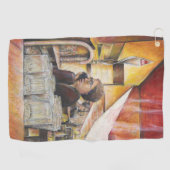 Lumineus equivalent van passieve bewegingen golfhanddoek (Horizontaal)