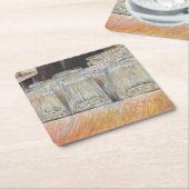 Lumineus equivalent van passieve bewegingen kartonnen onderzetters (Schuin)