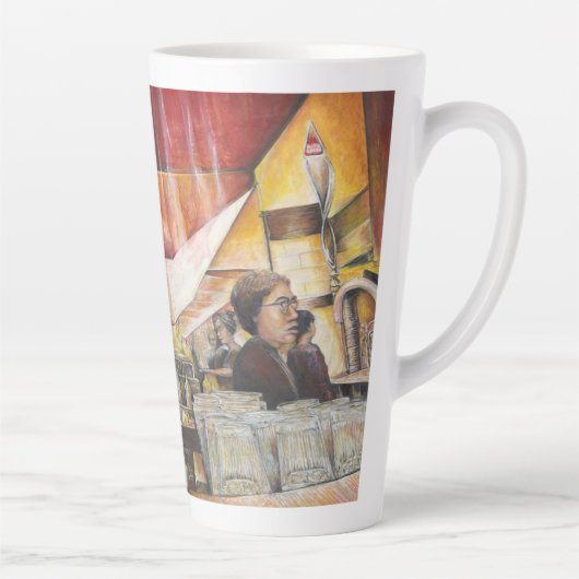 Lumineus equivalent van passieve bewegingen latte mok (Rechts)