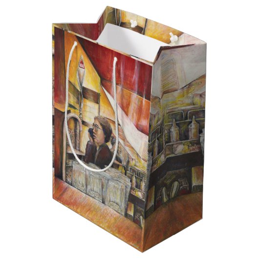 Lumineus equivalent van passieve bewegingen medium cadeauzakje (Achterkant Gekanteld)
