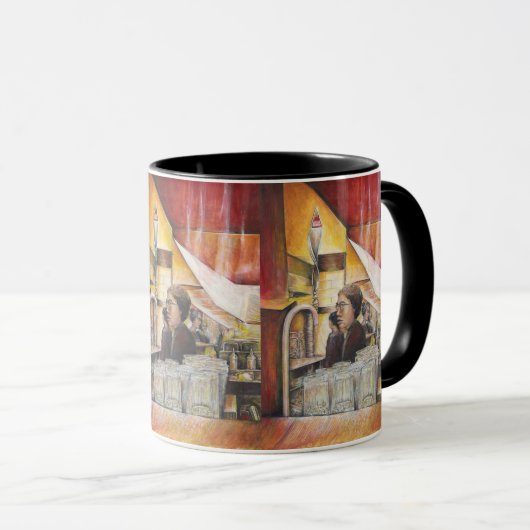 Lumineus equivalent van passieve bewegingen mok (Voorkant rechts)