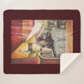 Lumineus equivalent van passieve bewegingen sherpa deken (Voorkant (horizontaal))