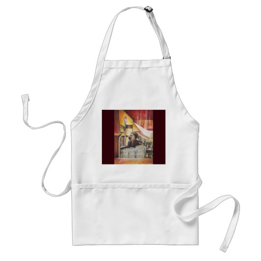 Lumineus equivalent van passieve bewegingen standaard schort (Voorkant)