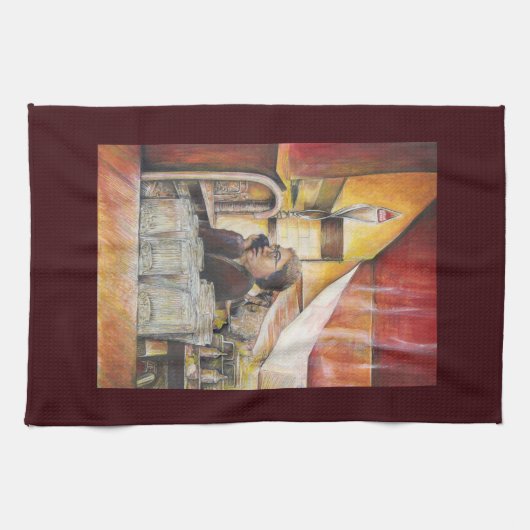 Lumineus equivalent van passieve bewegingen theedoek (Horizontaal)