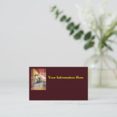 Lumineus equivalent van passieve bewegingen visitekaartje (Staand voorkant)