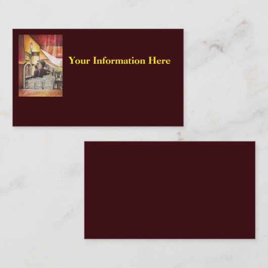 Lumineus equivalent van passieve bewegingen visitekaartje (Voorkant / Achterkant)