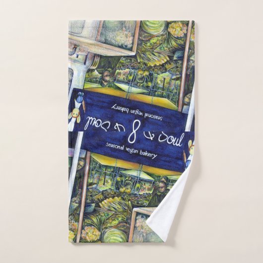 Lumineus equivalent van pessionaat-beweging bad handdoek (Handdoek)