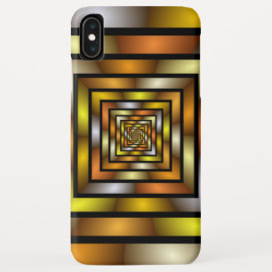 Lumineus kleurig grafisch fractaal tunnelpatroon Case-Mate iPhone case
