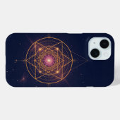 Lumineus Mandala van Gouden Harmonie Case-Mate iPhone Case (Achterkant (horizontaal))