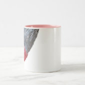 Lumineus Roos Breukkoekoek Tweekleurige Koffiemok (Center)